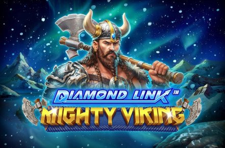 Diamond Link Mighty Viking Slot Logo