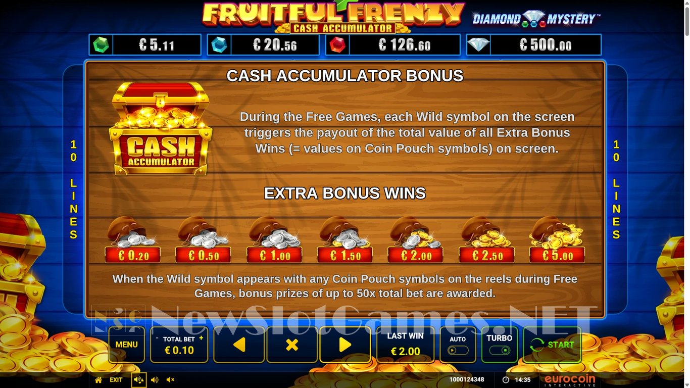 Diamond Mystery Fruitful Frenzy Slot Slot Image in Demo - pic. 11