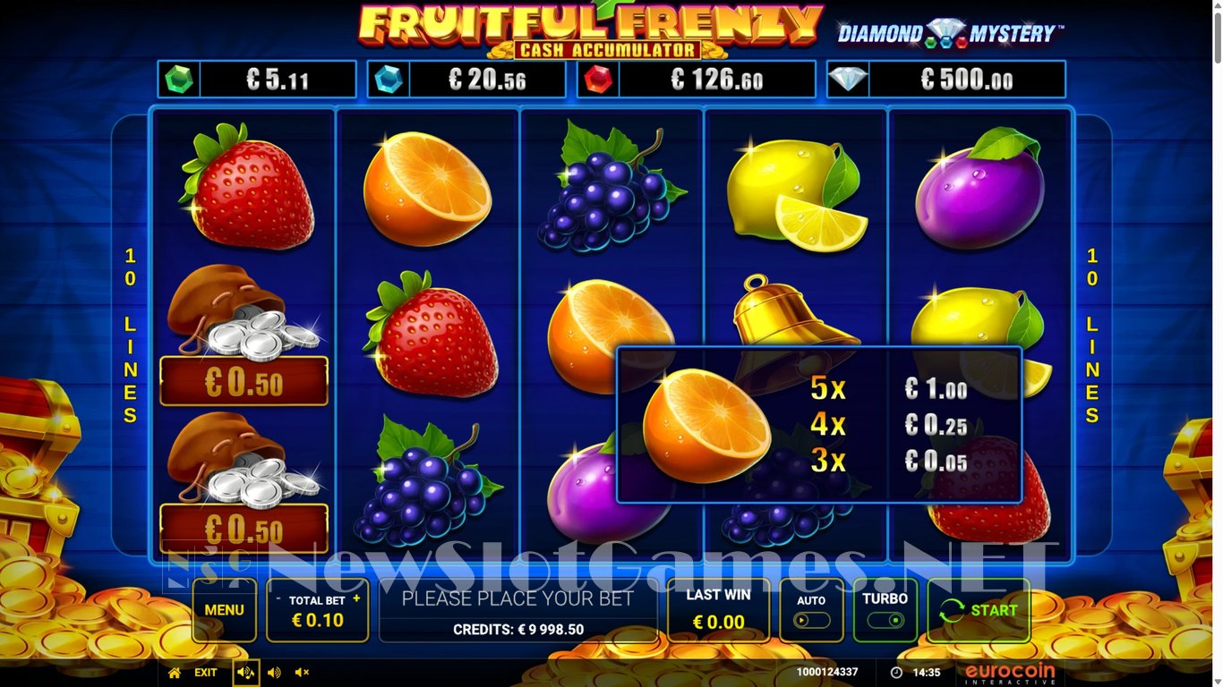 Diamond Mystery Fruitful Frenzy Slot Slot Image in Demo - pic. 5