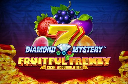 Diamond Mystery Fruitful Frenzy Slot Logo