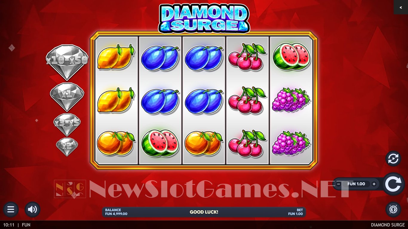 Diamond Surge Slot Demo Image