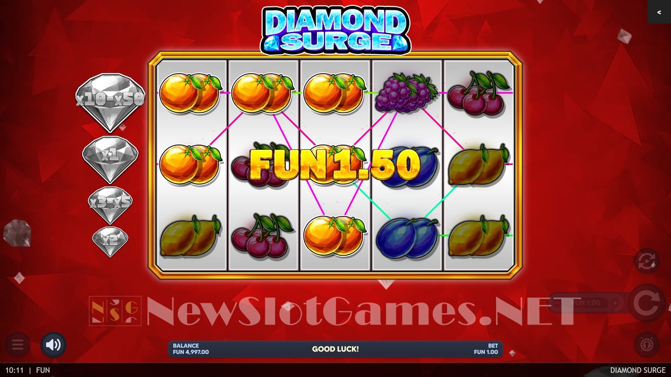 Diamond Surge Slot Slot Image in Demo - pic. 3