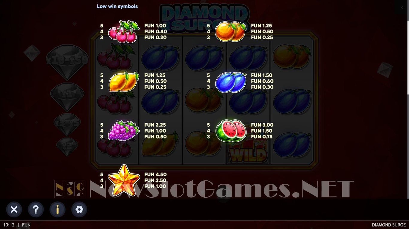 Diamond Surge Slot Slot Image in Demo - pic. 5