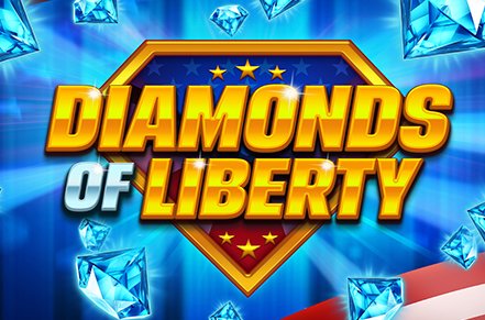 Diamonds of Liberty Slot Logo