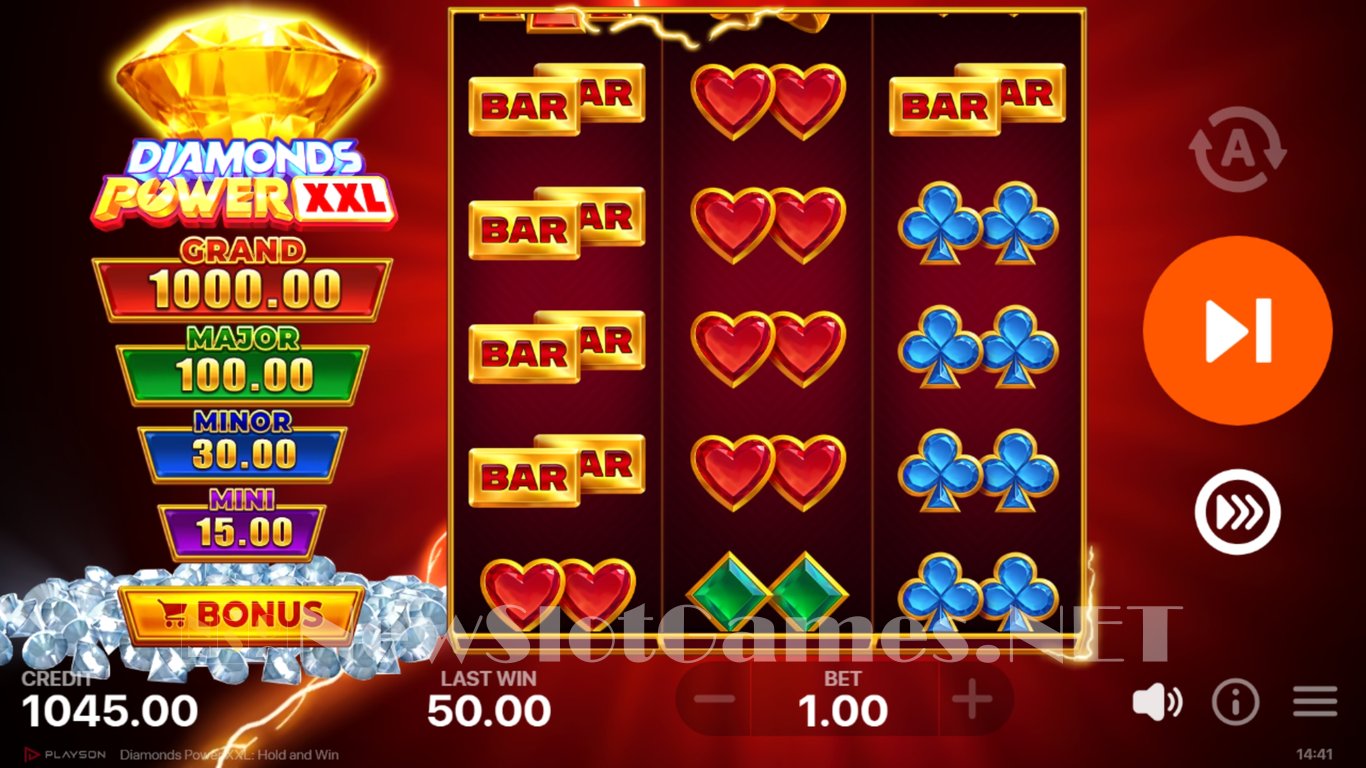 Diamonds Power XXL Hold and Win Slot Slot Image in Demo - pic. 4