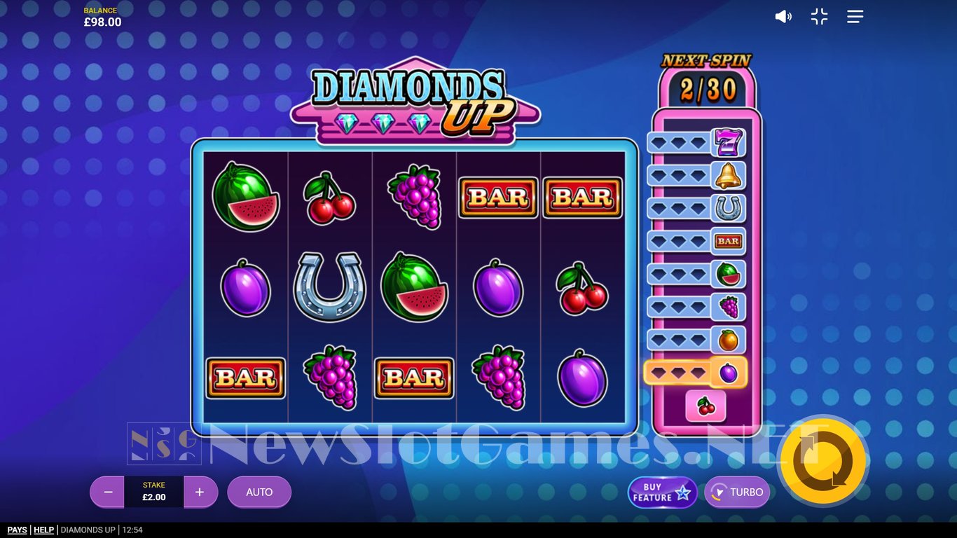 Diamonds Up Slot Demo Image