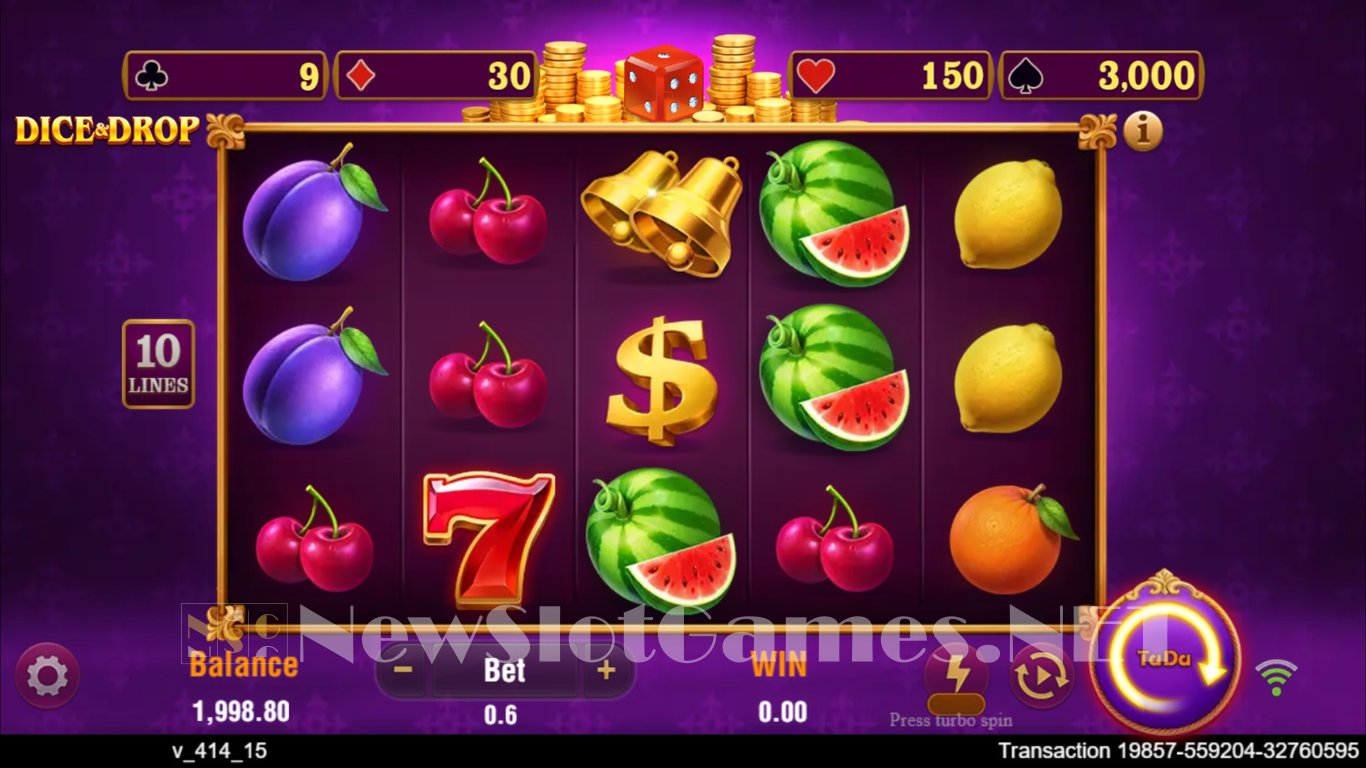Dice & Drop Slot Slot Image in Demo - pic. 2