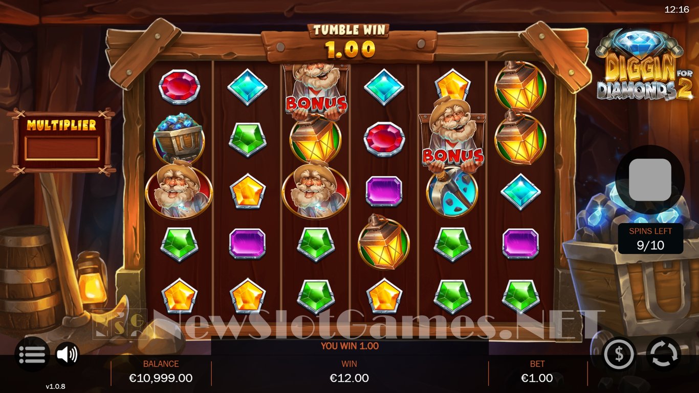Diggin for Diamonds 2 Slot Slot Image in Demo - pic. 4