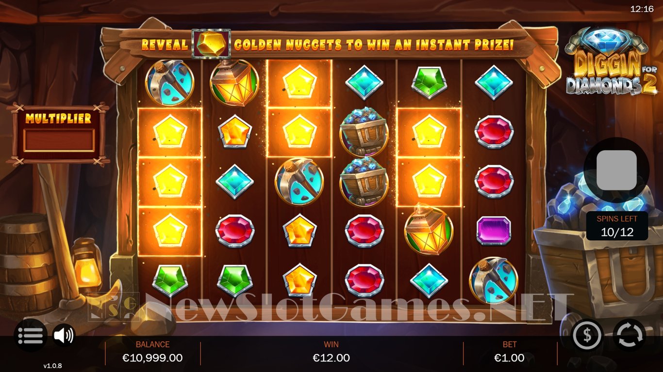 Diggin for Diamonds 2 Slot Slot Image in Demo - pic. 5