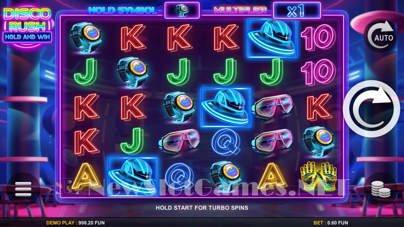 Disco Rush Hold & Win Slot Slot Image in Demo - pic. 2
