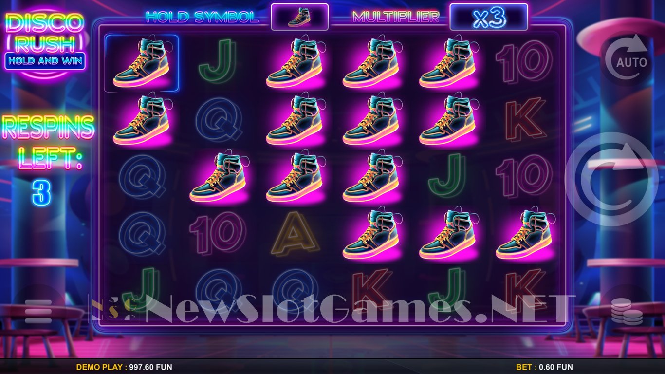 Disco Rush Hold & Win Slot Slot Image in Demo - pic. 5
