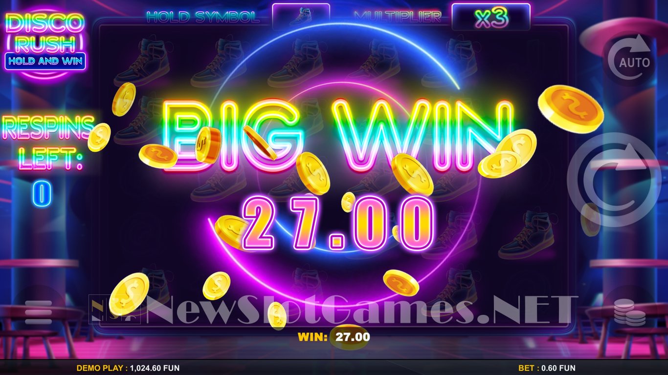 Disco Rush Hold & Win Slot Slot Image in Demo - pic. 7