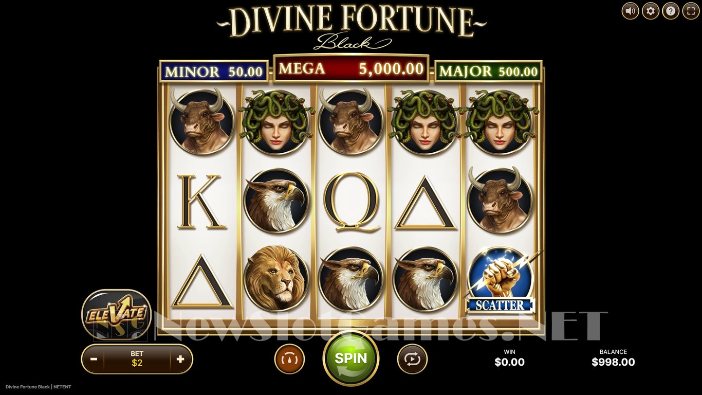 Divine Fortune Black Slot Demo Image