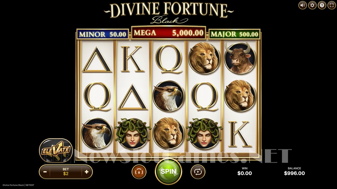 Divine Fortune Black Slot Slot Image in Demo - pic. 2