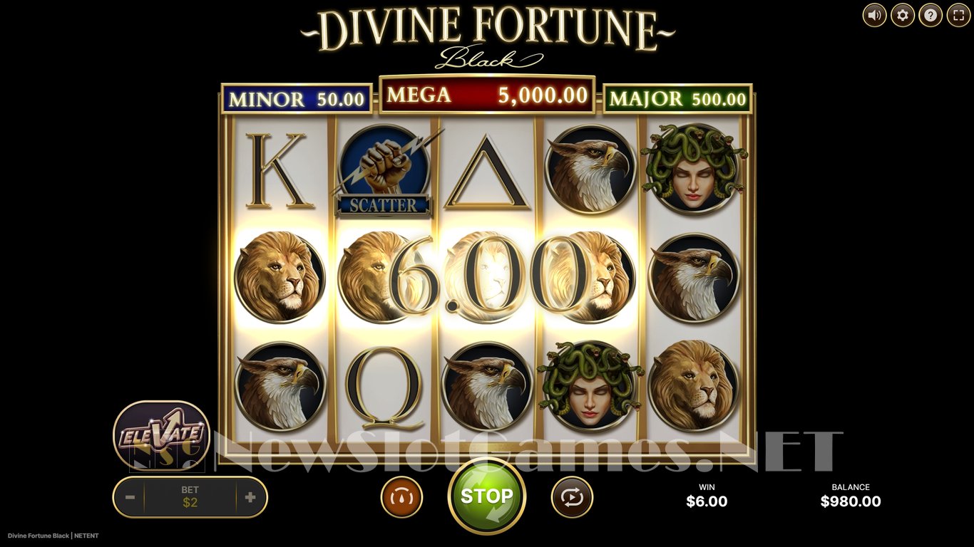 Divine Fortune Black Slot Slot Image in Demo - pic. 5
