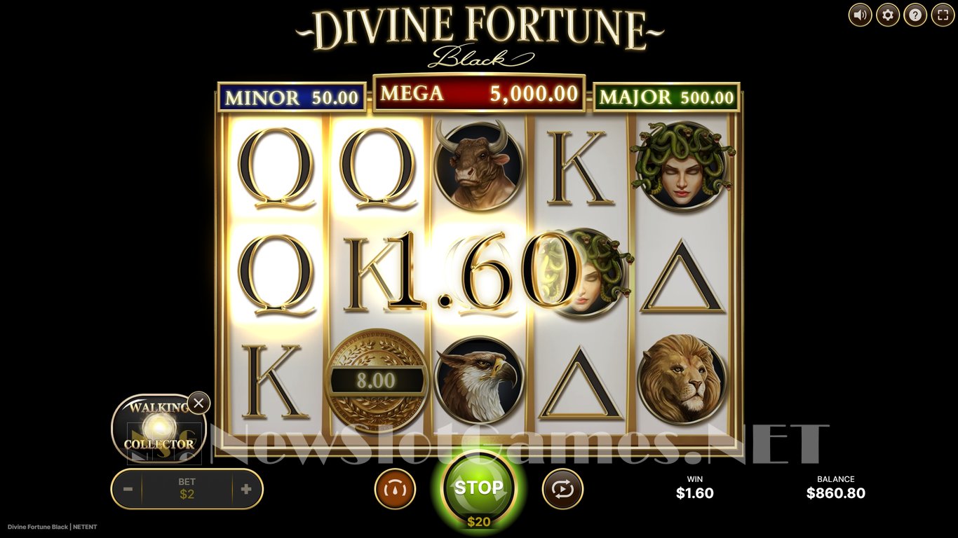 Divine Fortune Black Slot Slot Image in Demo - pic. 8