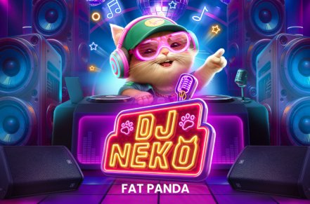 DJ Neko Slot Logo