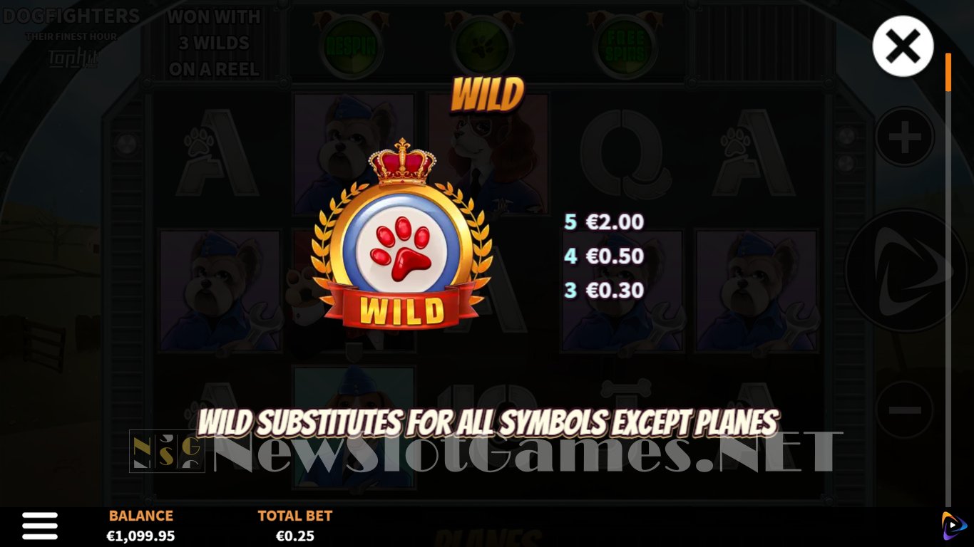 Dogfighters - Their Finest Hour Slot Slot Image in Demo - pic. 7