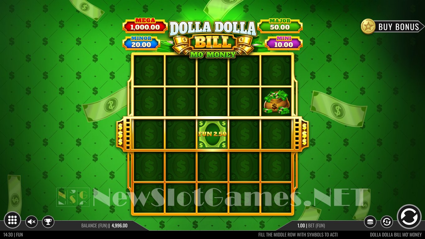 Dolla Dolla Bill Mo Money Slot Slot Image in Demo - pic. 2
