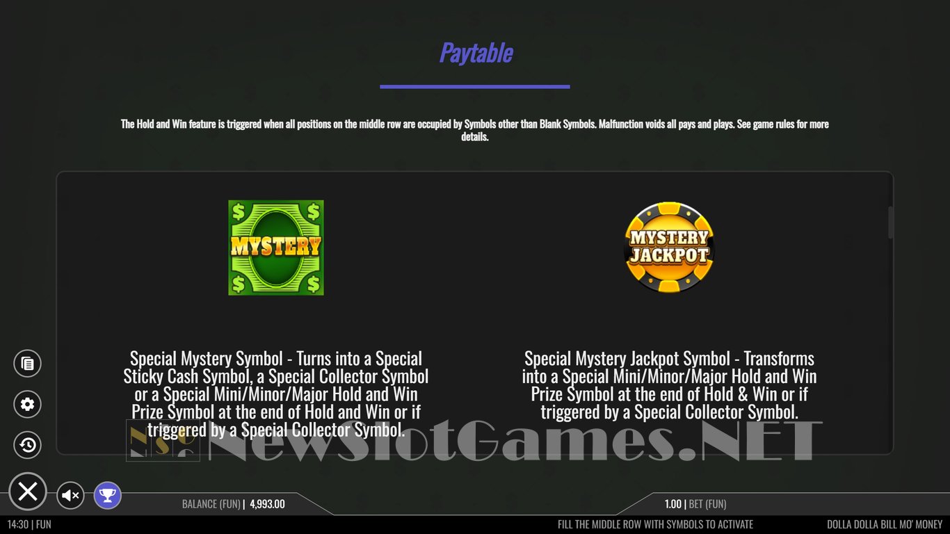 Dolla Dolla Bill Mo Money Slot Slot Image in Demo - pic. 4