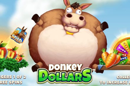 Donkey Dollars Slot Logo