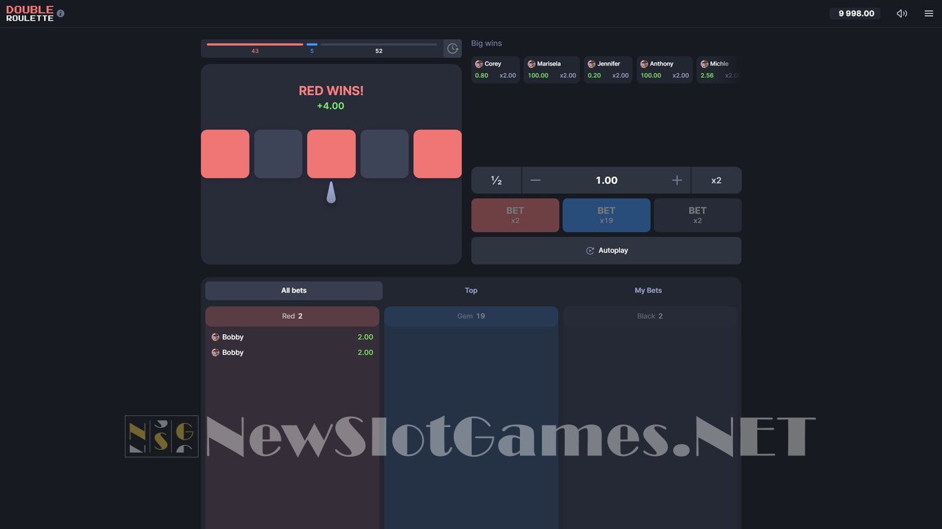 Double Roulette Game Slot Image in Demo - pic. 3