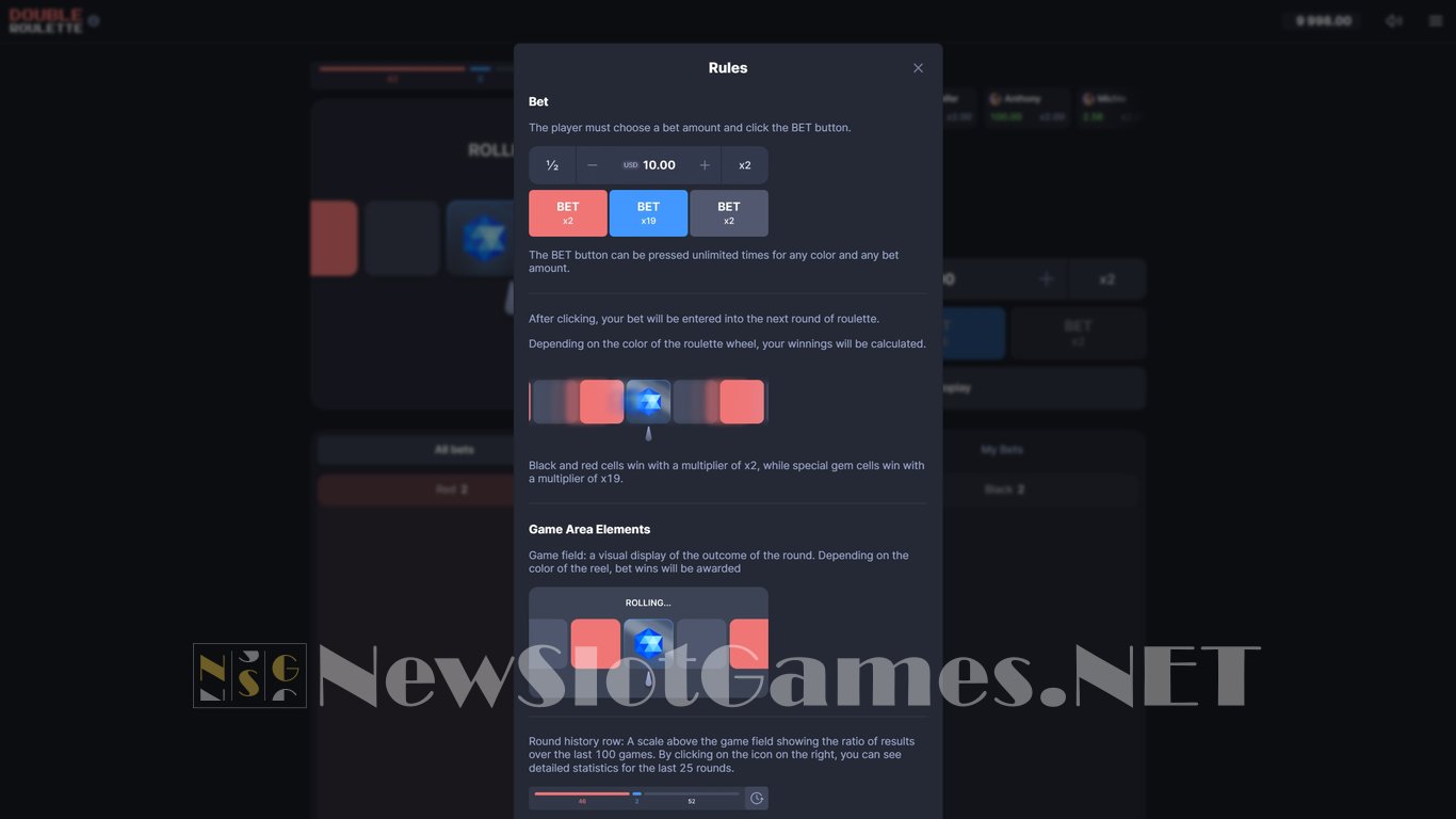 Double Roulette Game Slot Image in Demo - pic. 4