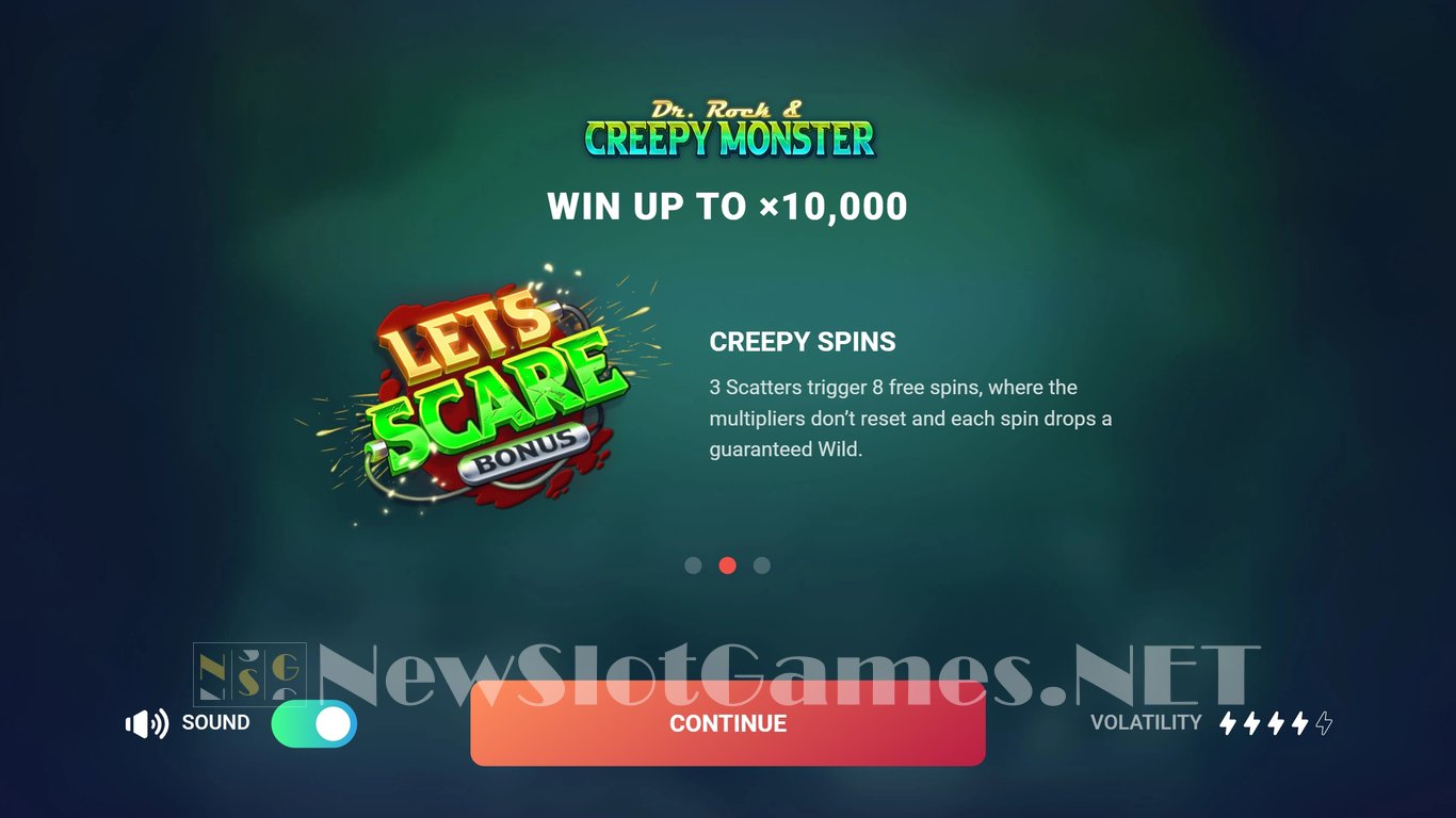 Dr. Rock & Creepy Monster Slot Demo Image