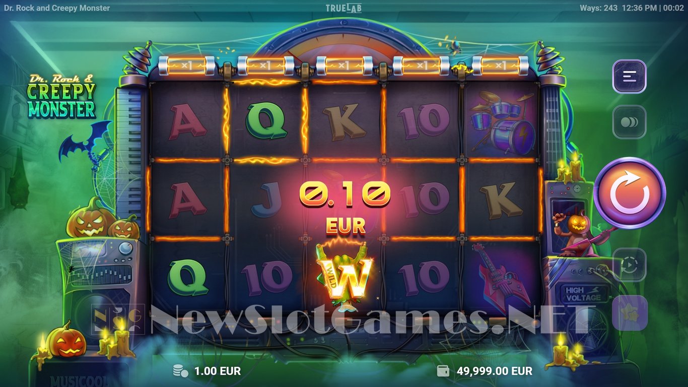 Dr. Rock & Creepy Monster Slot Slot Image in Demo - pic. 2