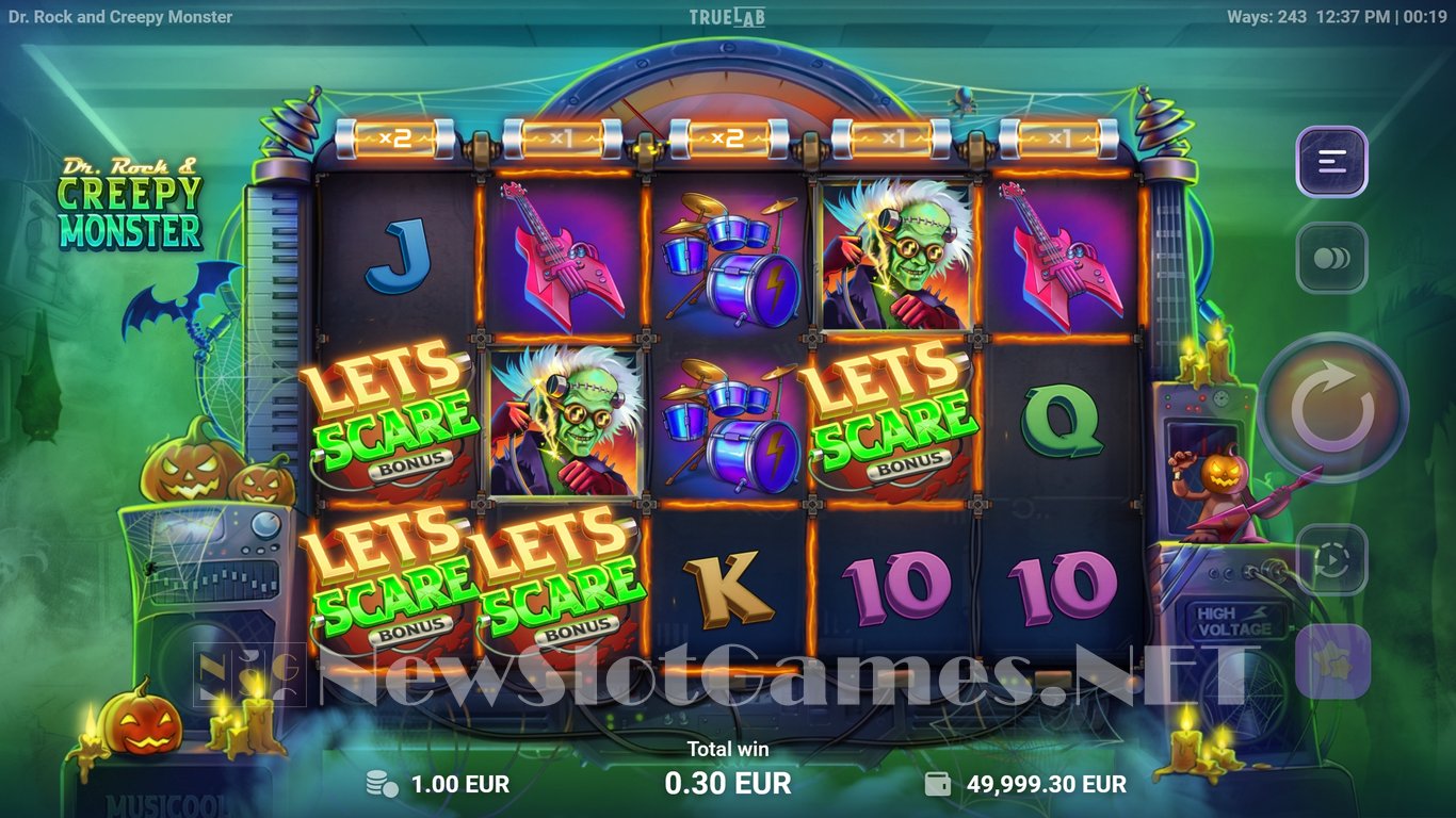 Dr. Rock & Creepy Monster Slot Slot Image in Demo - pic. 3
