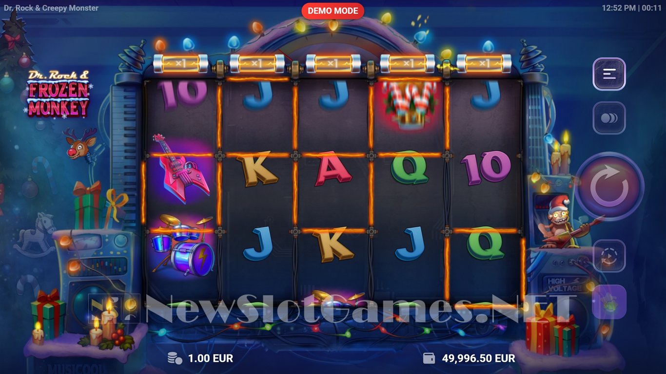 Dr Rock & Frozen Monkey Slot Slot Image in Demo - pic. 3