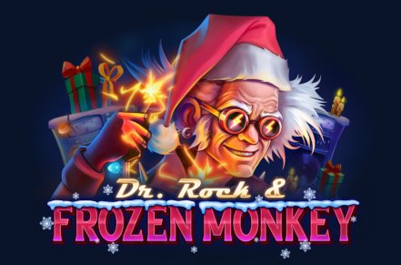 Dr Rock & Frozen Monkey Slot Logo