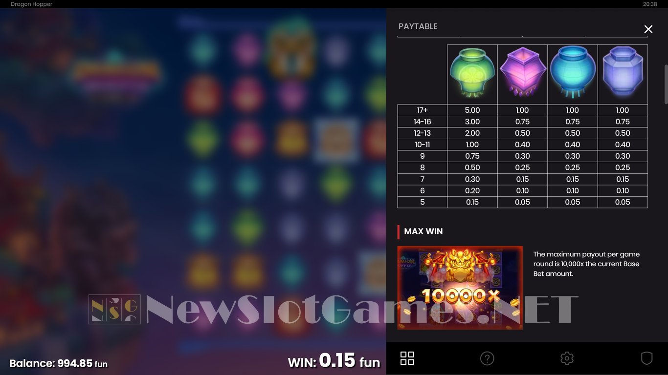 Dragon Hopper Slot Slot Image in Demo - pic. 10
