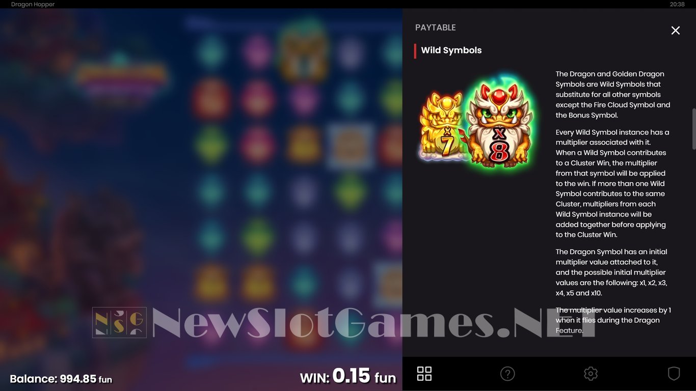 Dragon Hopper Slot Slot Image in Demo - pic. 11
