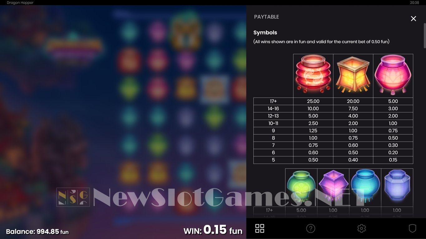 Dragon Hopper Slot Slot Image in Demo - pic. 9