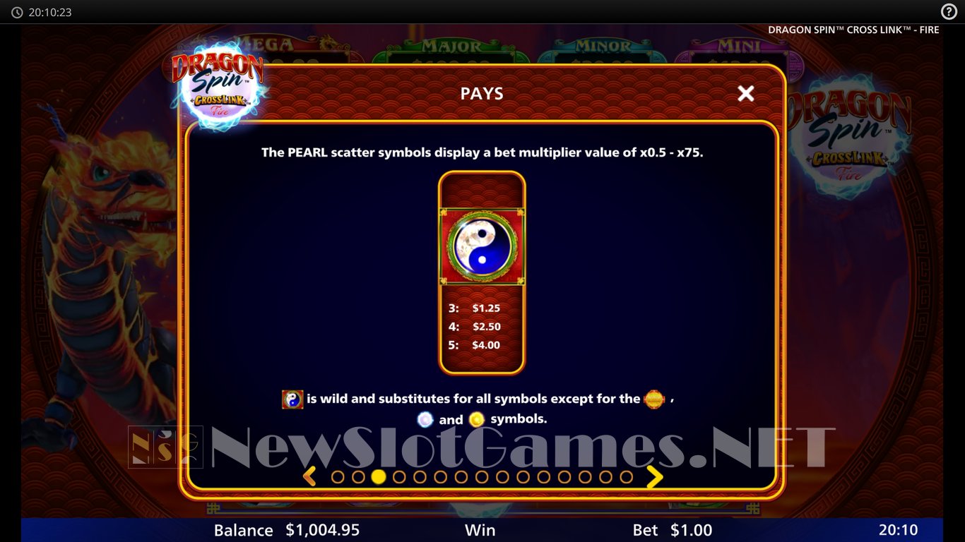 Dragon Spin CrossLink Fire Slot Slot Image in Demo - pic. 12