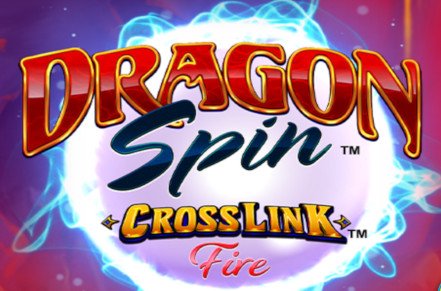 Dragon Spin CrossLink Fire Slot Logo