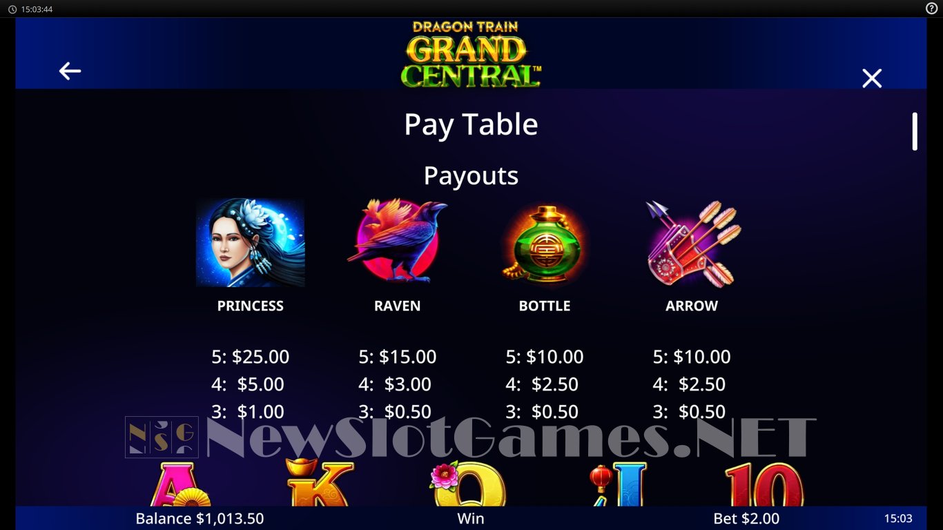 Dragon Train Grand Central Slot Slot Image in Demo - pic. 4