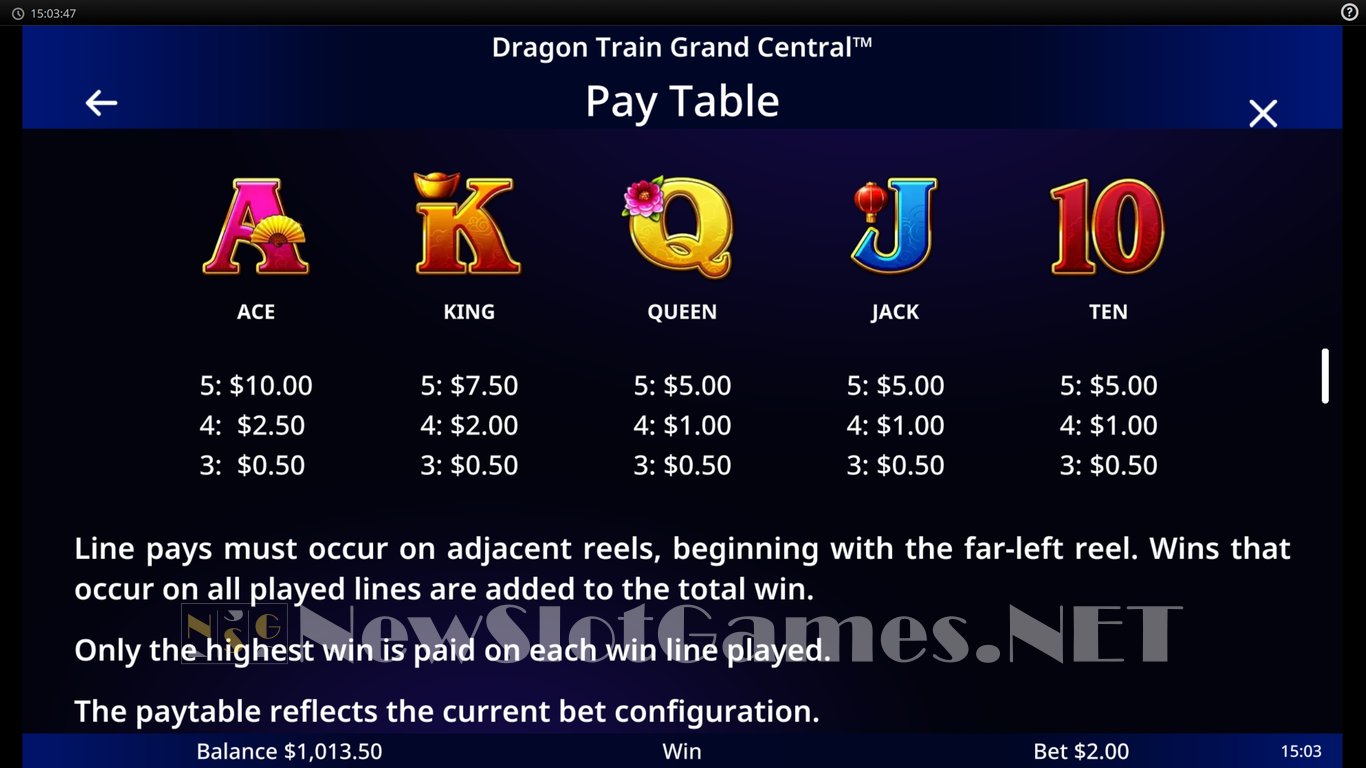 Dragon Train Grand Central Slot Slot Image in Demo - pic. 5