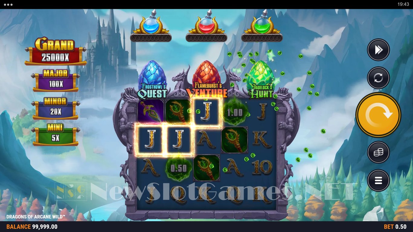 Dragons of Arcane Wild Slot Slot Image in Demo - pic. 2