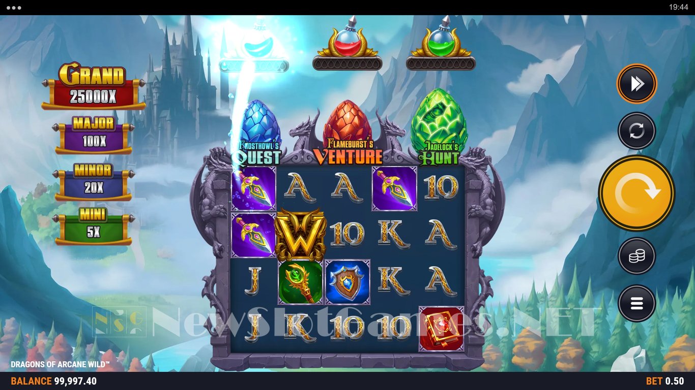 Dragons of Arcane Wild Slot Slot Image in Demo - pic. 5