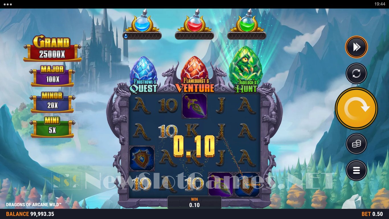 Dragons of Arcane Wild Slot Slot Image in Demo - pic. 6