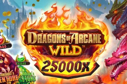 Dragons of Arcane Wild Slot Logo