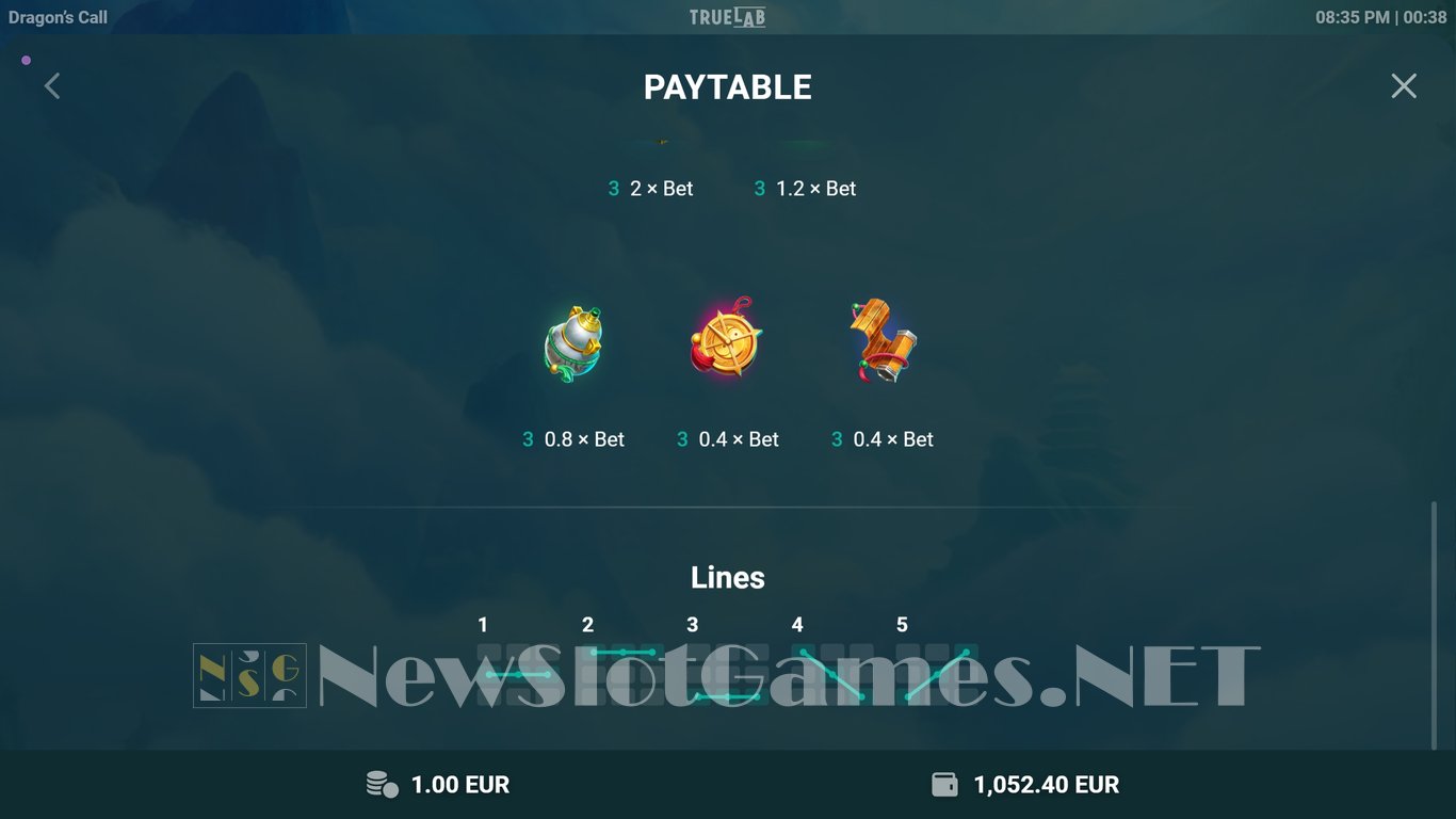 Dragons Call Slot Slot Image in Demo - pic. 9