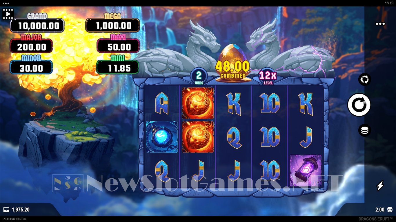 Dragons Erupt Slot Slot Image in Demo - pic. 2
