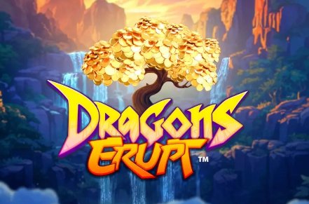 Dragons Erupt Slot Logo