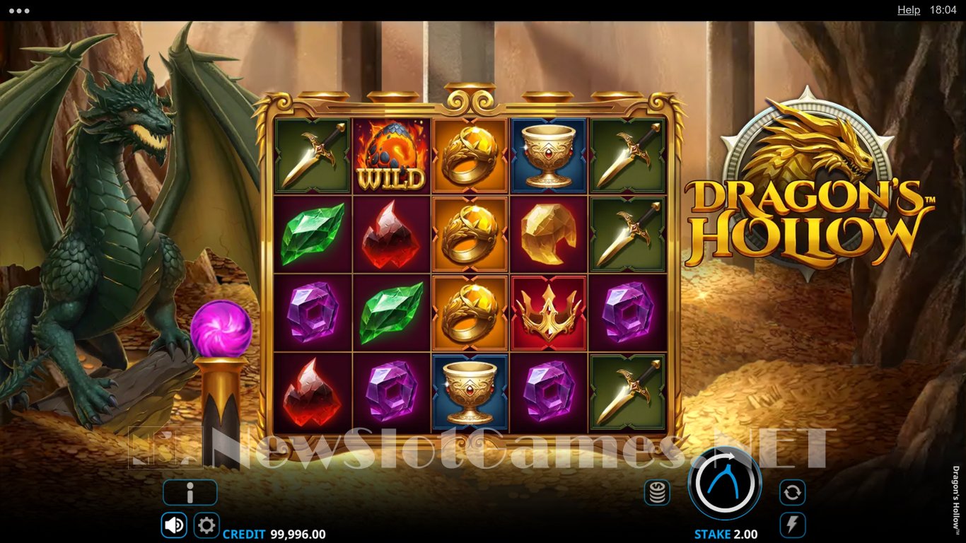 Dragons Hollow Slot Demo Image