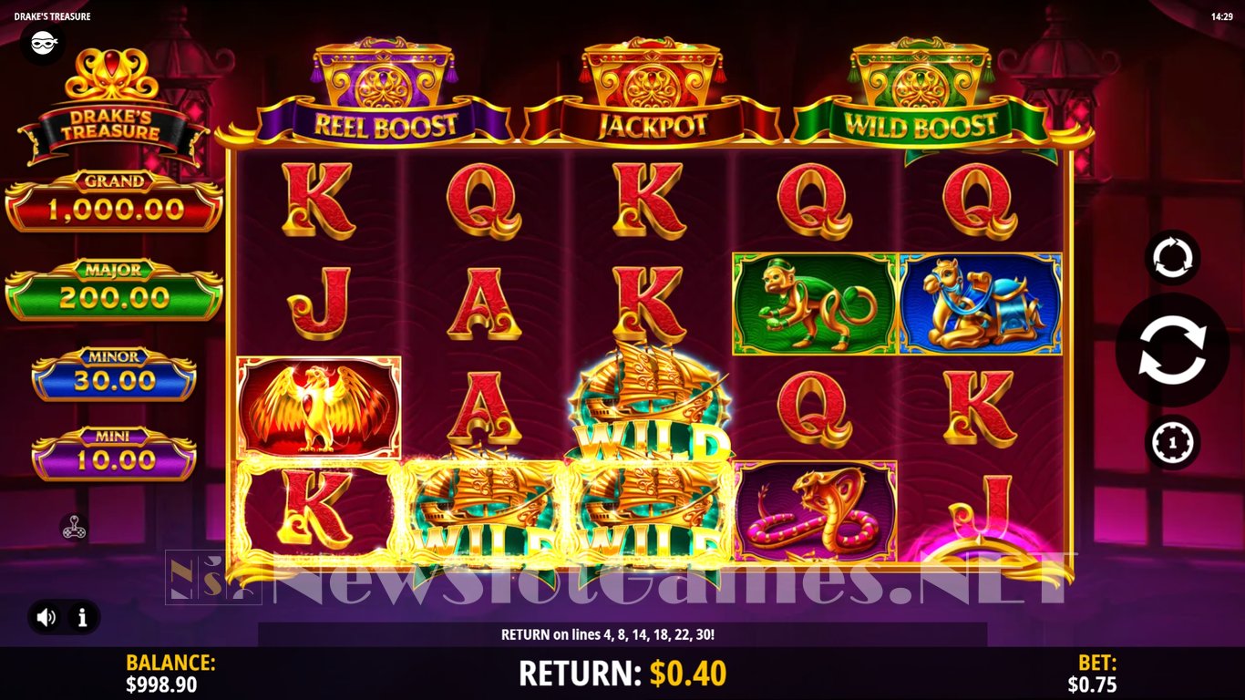 Drakes Treasure Slot Slot Image in Demo - pic. 2