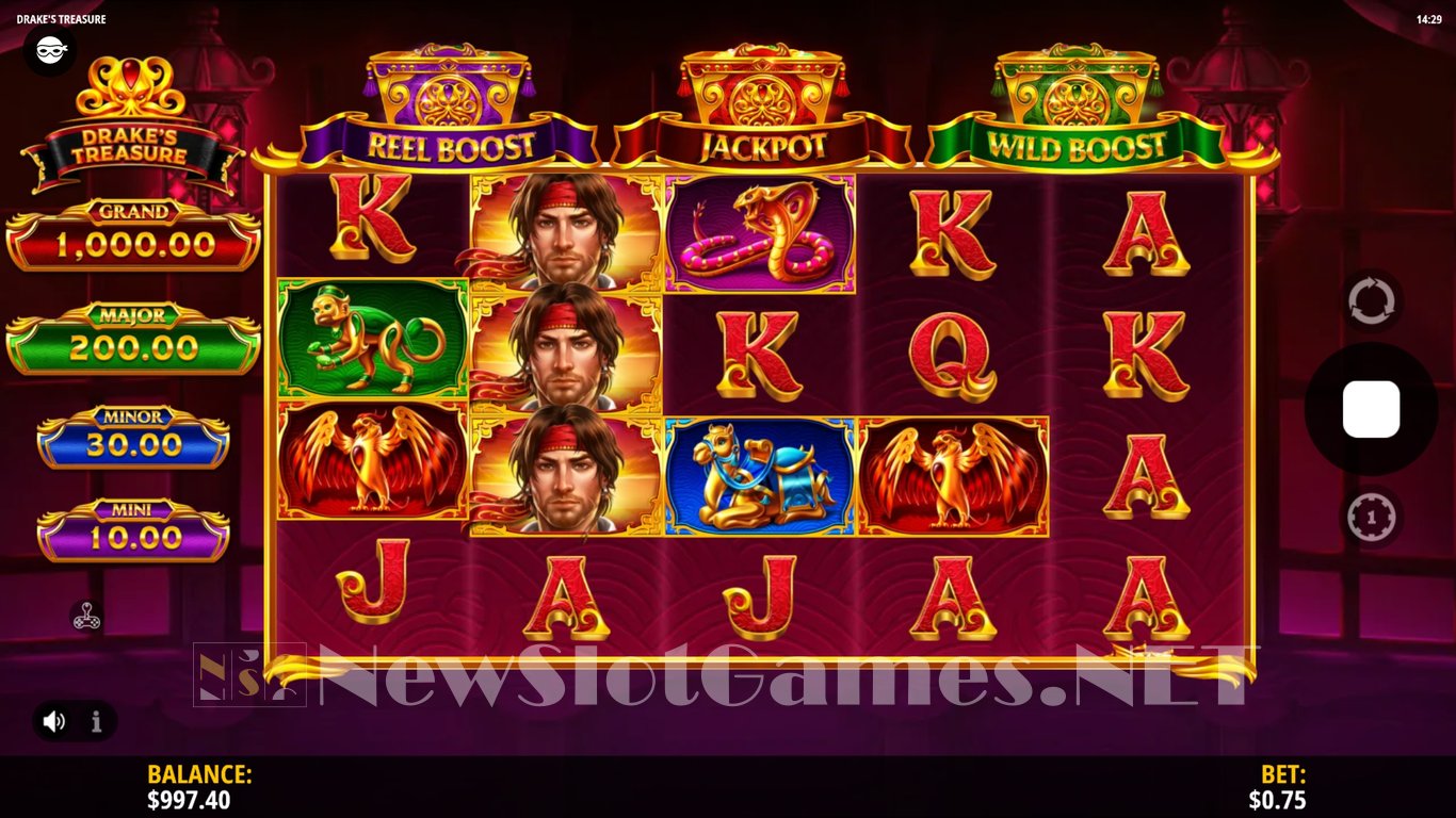 Drakes Treasure Slot Slot Image in Demo - pic. 3