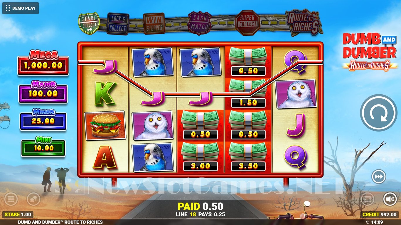 Dumb and Dumber Route to Riches Slot Slot Image in Demo - pic. 3